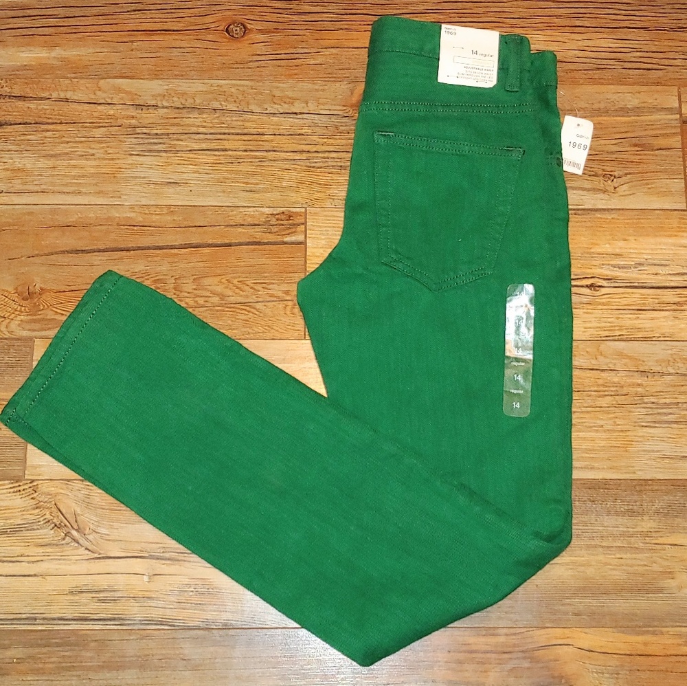 Straight leg jeans